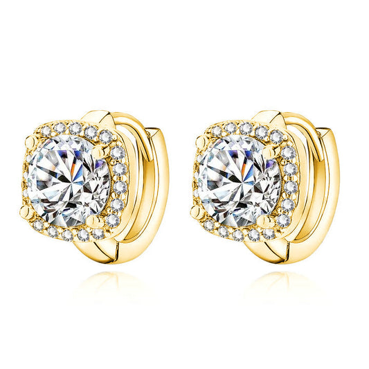 Diamaneten oorbellen | 18k goud