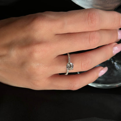 Pavé Alis Ring – 14K Goud