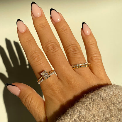 Stralende Solitaire Ring – 14K Goud